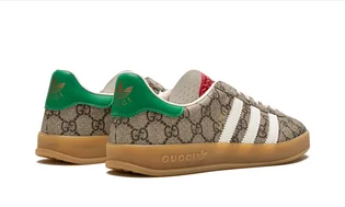 Кроссовки мужские Gucci Gazelle Olive IE2262