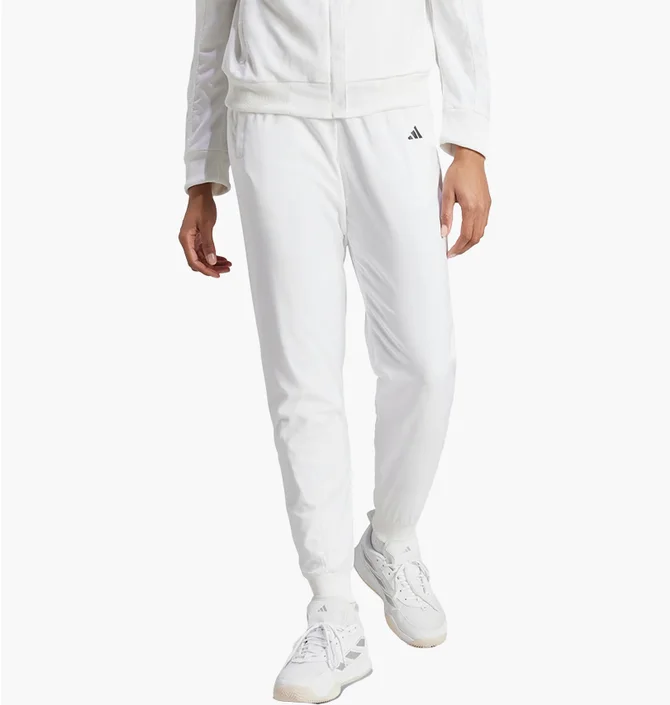 Штаны женские Adidas Tennis Walk-On Tracksuit Bottoms White IK2822
