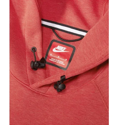 Худі чоловіче Nike Hoodie Pullover Sportswear Tech Fleece Orange FB8016-672