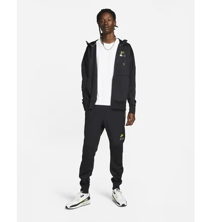 Худи мужское Nike Sportswear Air Max Futura Full-Zip Hoodie Black Fb1435-010