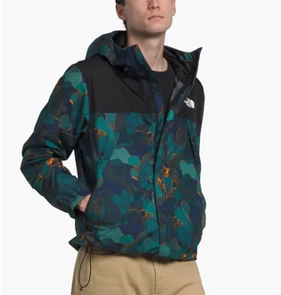 Куртка мужская The North Face Antora Summit Navy Camo Print Jacket Blue NF0A7QEYO27