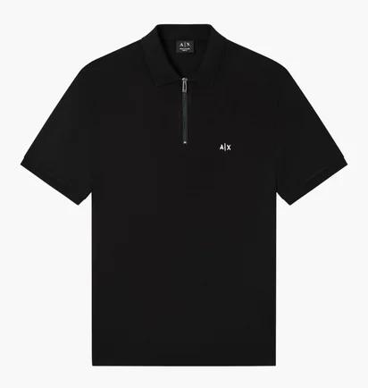 Поло мужское Armani Exchange Black XM002372-AF21936-UC001