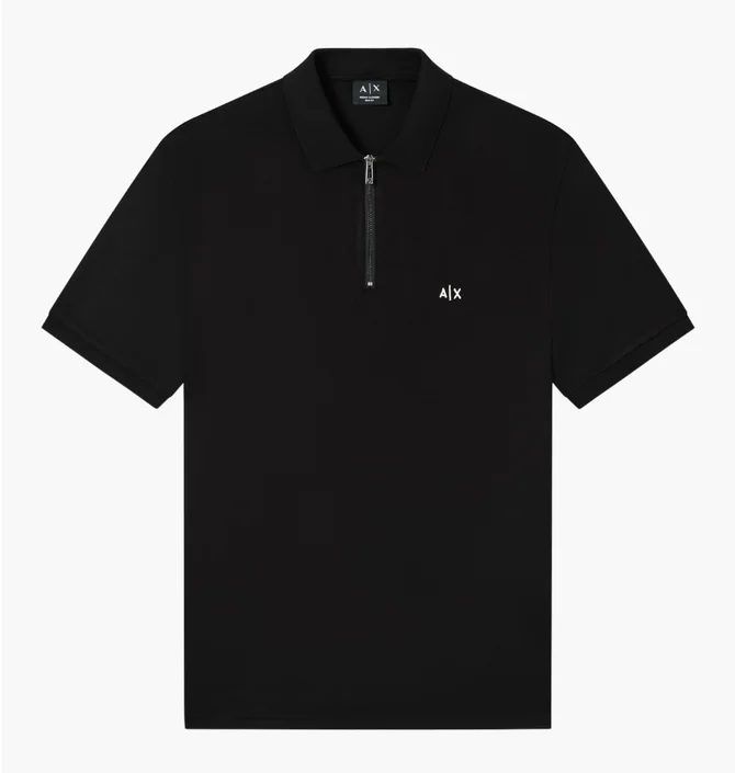 Поло мужское Armani Exchange Black XM002372-AF21936-UC001