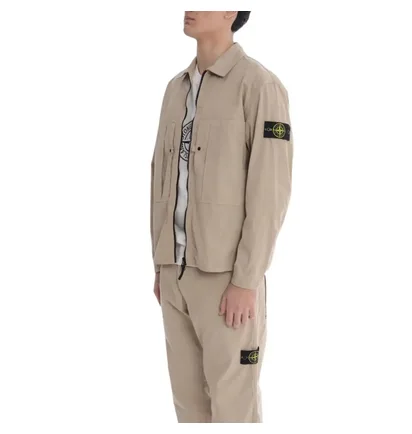 Куртка мужская Stone Island Overshirt Beige L1S151200005-S0298-V009A
