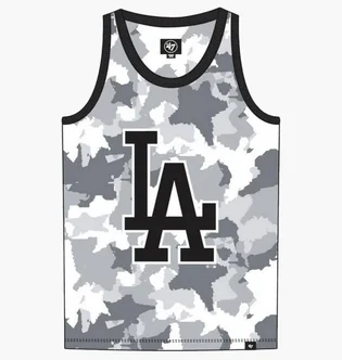 Майка чоловіча 47 Brand Los Angeles Dodgers Grey 656801