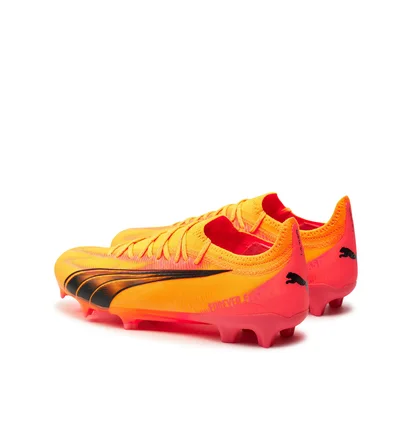 Бутсы мужские Puma Ultra Ultimate Fg/Ag Orange/Red 107744-03