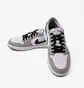 Кроссовки мужские Air Jordan 1 Low Og Barons White/Grey CZ0790-110