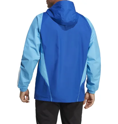 Олімпійка чоловіча Adidas Hooded Jacket Tiro23 C Aw Jk Blue/Light Blue IC4572