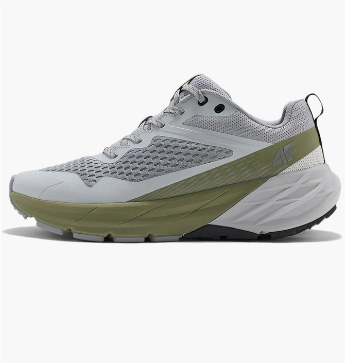 Кросівки чоловічі 4F Speed Hiker Low-Top Grey/Olive 4FWMM00FOTSM037-43S