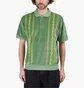 Поло мужское OBEY Pensa Velour Polo Green 131090073