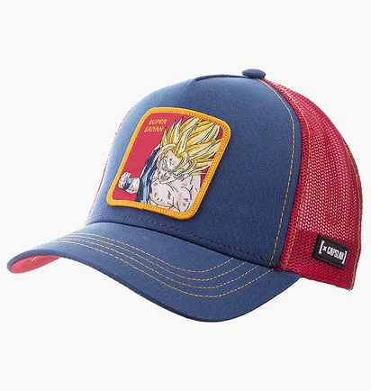 Кепка унисекс Capslab Freegun Dragon Ball Blue/Red CL-DBZ3-1-SAY1