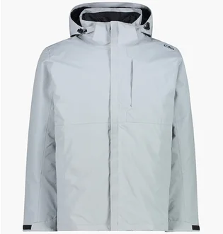 Куртка чоловіча CMP Jacket Zip Hood Detachable Grey 33Z1577D-U433