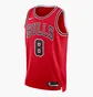 Майка мужская Nike Dri-Fit Nba Swingman Chicago Bulls Icon Edition 2022/23 Red DN2000-657