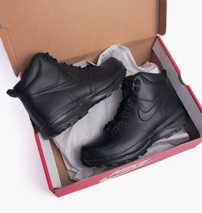 Кросівки чоловічі Nike Manoa Leather Black 454350-003