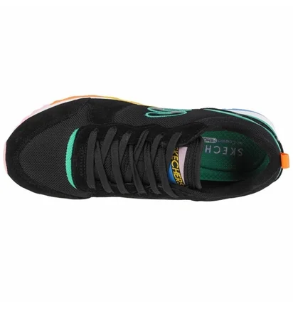 Кроссовки женские Skechers Og 85 Walking Rainbow Black 155353-BKMT