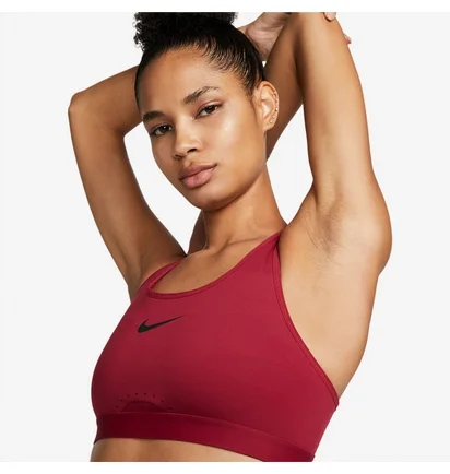 Топ жіночий Nike Womens Dri-Fit Swoosh Adjustable Sports Bra Red DD0428-690