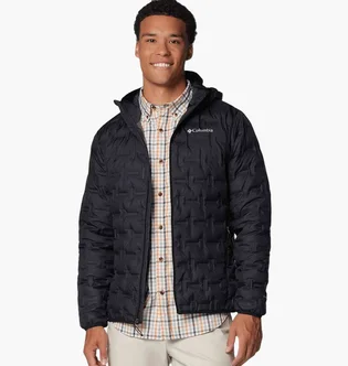 Куртка чоловіча Columbia Delta Ridge Ii Down Hooded Black 2086222010