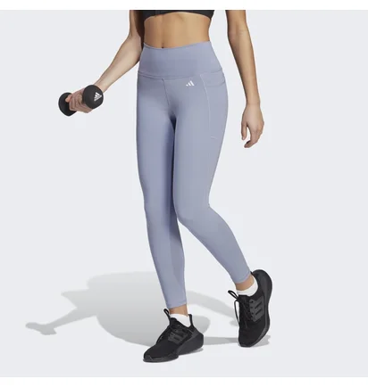 Леггинсы женские Adidas Optime Stash Pocket High-Waisted 7/8 Leggings Violet Hr5442