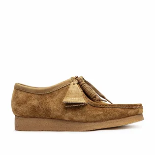 Ботинки унисекс Clarks Wallabee Hairy Suede Brown 26168852