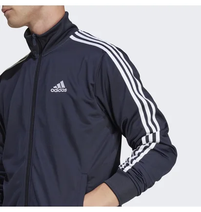 Спортивний костюм чоловічий Adidas Sportswear Basic 3-Stripes Tricot Track Suit Blue Hz2220