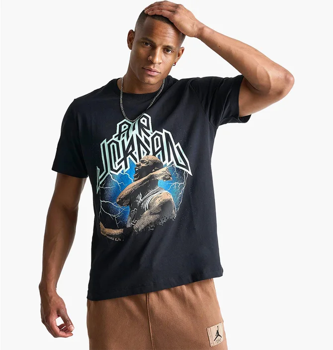 Футболка мужская Air Jordan Sport Dri-Fit Graphic T-Shirt Black FN6016-010
