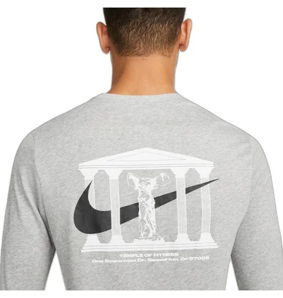 Лонгслив мужской Nike Dri-Fit Wild Card Grey DX0981-063