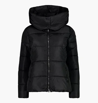Пуховик жіночий CMP Woman Jacket Zip Hood Black 31K2836-U901