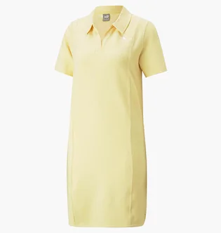 Плаття жіноче Puma Sleeve Polo Dress Yellow 673116-42