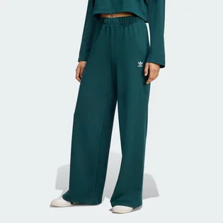 Штаны женские Adidas Essentials Winterized Wide Rib Green JW6094