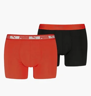 Труси чоловічі Puma Chromatic Boxers 2P (2 шт) Red/Black 701233664-004