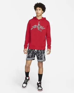 Худі чоловіче Air Jordan Mens French Terry Pullover Hoodie Red Dj0634-687