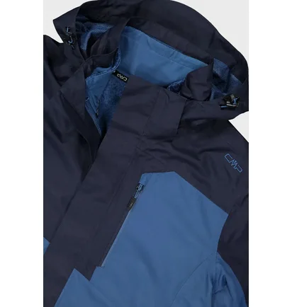 Куртка мужская CMP Jacket Zip Hood Detachable Inn Blue 31Z1587D-00NU