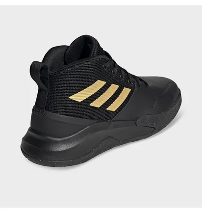 Кросівки чоловічі Adidas Ownthegame Basketball Shoes Black Fw4562