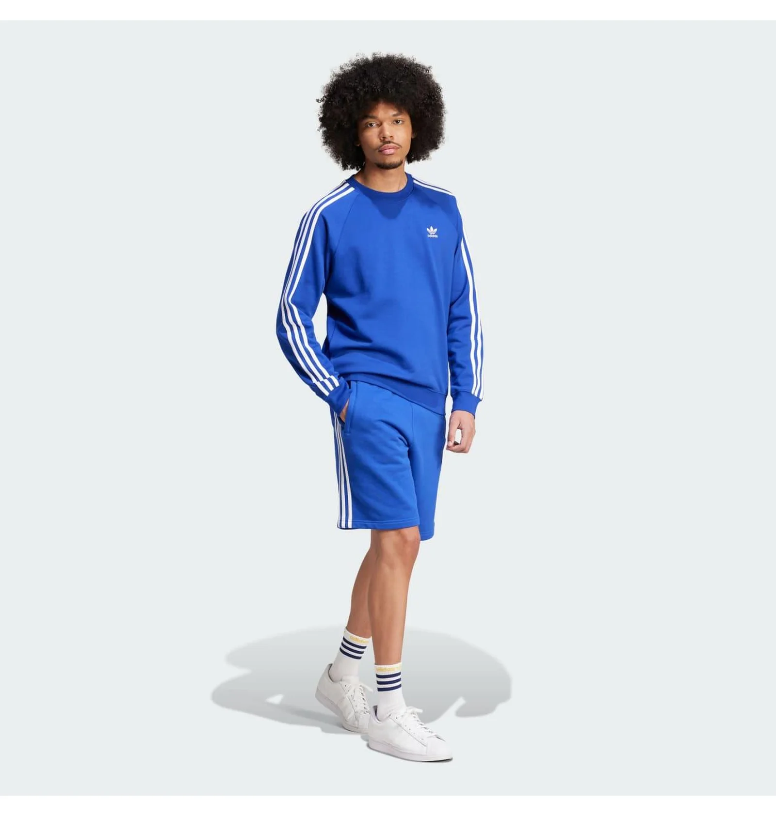ᐉ Шорти чоловічі Adidas Adicolor 3-Stripes Blue IZ3063 - придбати