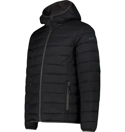 Куртка мужская CMP Fix Hood Twill Brown/Black 34K0137-E910