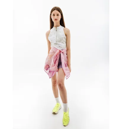 Боді жіноче Nike W Nsw Tp Dfadv Bdyst Beige/Violet DV8493-034