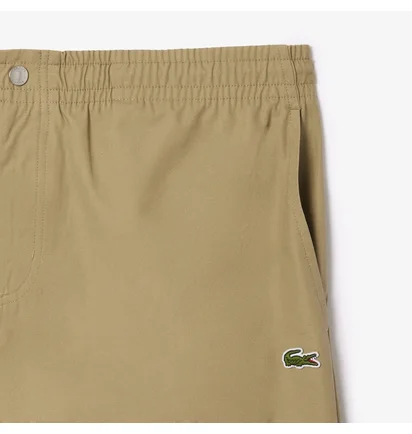 Шорты мужские Lacoste Relaxed Fit Cotton Shorts Beige GH7220-51-CB8