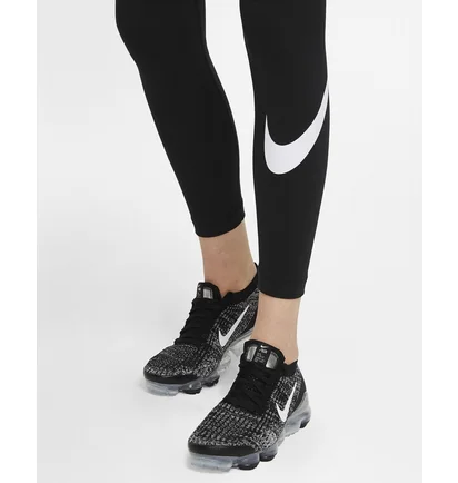 Лосины женские Nike W Nsw Essntl Lggng Swoosh Mr Black CZ8530-010