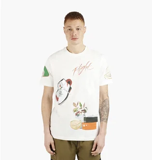 Футболка чоловіча Jordan Mj Flight Artist Graphic Tee White DQ7378-133