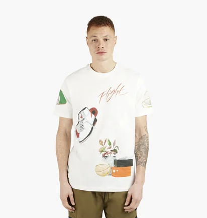Футболка мужская Jordan Mj Flight Artist Graphic Tee White DQ7378-133