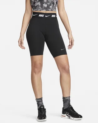 Шорты женские Nike Sportswear High-Waisted Biker Shorts Black FJ6995-010