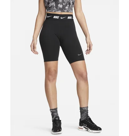 Шорты женские Nike Sportswear High-Waisted Biker Shorts Black FJ6995-010