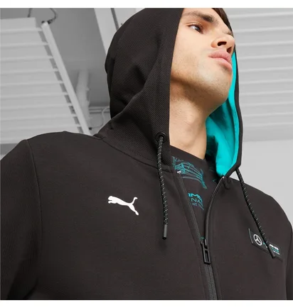 Толстовка мужская Puma Mercedes-Amg Petronas Black 621147-01
