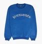 Свитшот мужской Pleasures Mars Sherpa Crewneck Blue P23SP019-BLUE