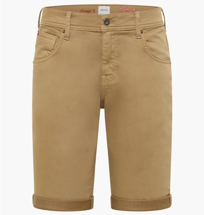 Шорты мужские Mustang Style Chicago Beige 1017457-3378