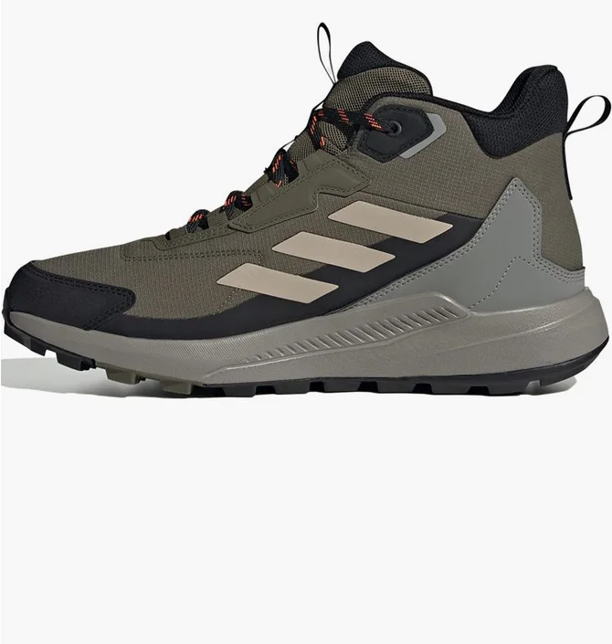 Ботинки мужские Adidas Terrex Anylander Mid Rain.Rdy Hiking Olive ID0897