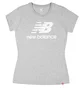 Футболка жіноча New Balance Ess Stacked Logo Grey WT91546AG