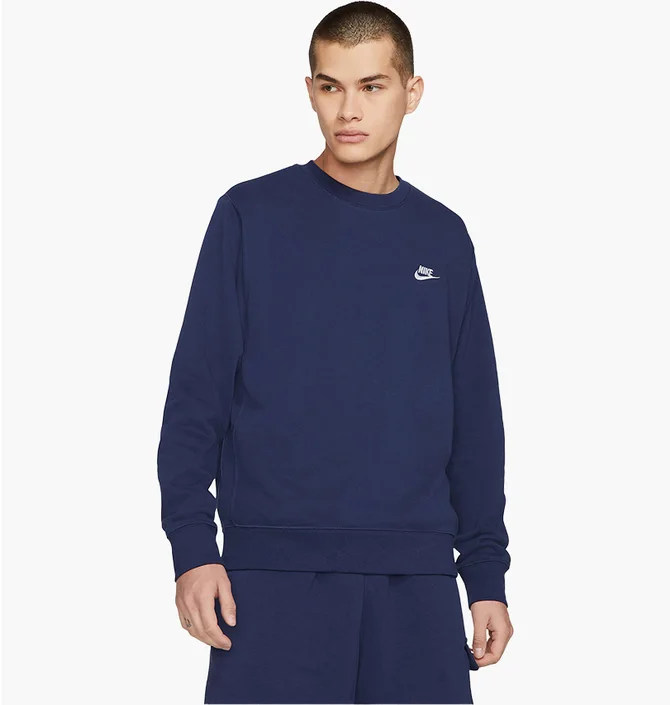 Свитшот мужской Nike Sportswear Club Blue BV2666-410