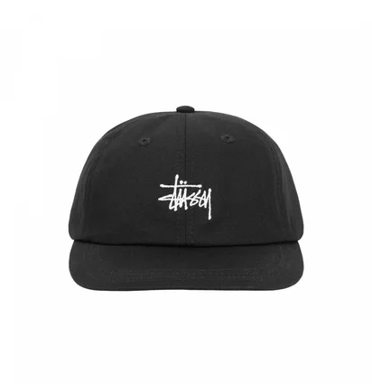 Кепка унисекс Stussy Basic Stock Low Pro Black 1311070-0001