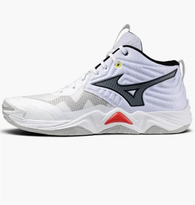 Кроссовки унисекс Mizuno Wave Momentum Elite Mid White V1GA251759